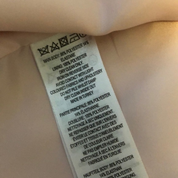 NWT French Connection Blush Pink Dress - Picture 6 of 8